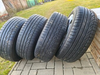 Letná sada Škoda 5x100 R15 s pneu Dunlop 185/60 R15 - 10