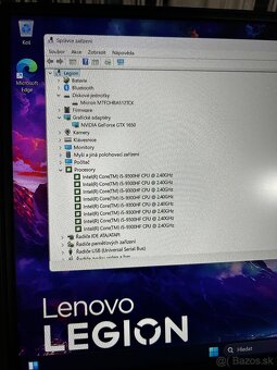 Herný Notebook Lenovo LEGION /i5,16GB,GTX/ - 10