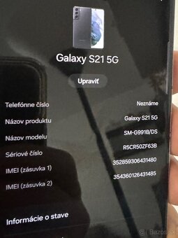 Samsung Galaxy S21 5G 128/8GB Phantom Gray - 10