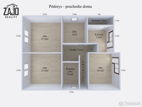 7-izbový RD s 2 kuchyňami, kúpeľňami a terasou–Tr. Stankovce - 10