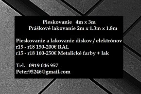 Pieskovanie Lakovanie - 10