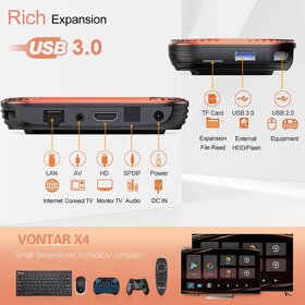 VONTAR X4 Amlogic S905X4 Smart TV Box Android 11 - 10