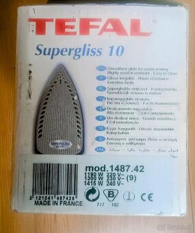 TEFAL Supergliss 10 - 10