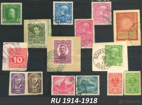 Poštové známky, filatelia: RU a ČSR 1850-1944 (rezervované) - 10