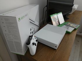 XBOX ONE S. Hracia konzola TOP TOP stav, - 10