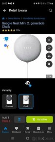 Google Nest Mini 2. generácie Chalk - 10