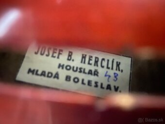 Staré housle J.B.Herclík - 10