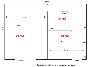 Skladový priestor do prenájmu v Nových Zámkoch. - 10