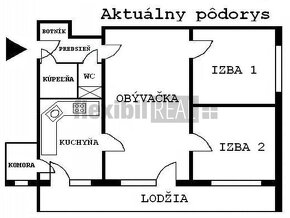 Slnečný 3 izby byt 77 m2 komora 3x lodžia BA4 Valachovej - 10