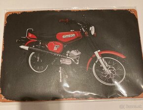 Simson S51 plechové cedule. 30x20 - 10