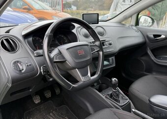 Seat Ibiza FR TSI 77kW NAVI,XENONY benzín manuál 77 kw - 10