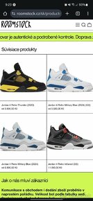 Predám Jordan 4 retru thunder - 10