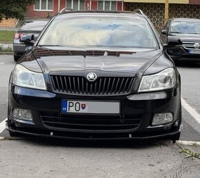 SKODA OCTAVIA SPOJLER LIPKO SPLITER POD PREDNY NARAZNIK - 10