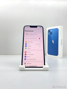 iPhone 13 BLUE ORIGINÁL STAV + PRÍSLUŠENSTVO - 10