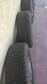 Sada kolies 5x112 R16 - zimné gumy Firestone 205/60 R16 - 10