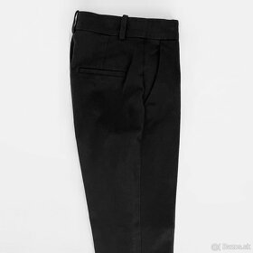 H&M Čierne dámske cigaretové nohavice s pukmi 34 (XS) - 10