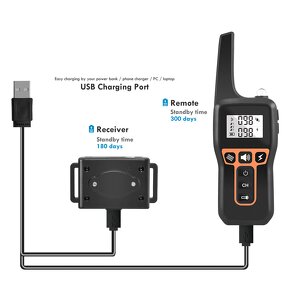 Elektronický výcvikový obojok 1000m T Pet SK 529 - 10