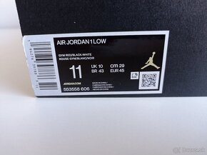 Nike Jordan Air 1 Low veľkosť 45 - 10