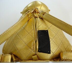 LUXUSNÝ BACKPACK " GOLD BEAR - ZIPP " | " L " Made in Italy - 10