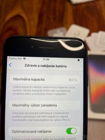 Apple iPhone SE 2020 64gb Black - ako novy, bez škrabanca - 10