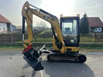 Minibagr CAT 302.7D CR hyd.svahovka+podkopy, 3t - 10