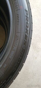 Letne pneumatiky 235/50 r20 toyo proxes sport cx60 cx5 - 10