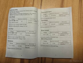 Multimeter digitálny automatická volba rozsahu fáza nový - 10