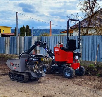 Minibager JMEKA SUPER QUATTRO PRO KN2 13HP Benzín/el.štart - 10