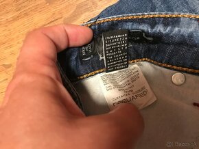 DSGUARED2 originál jeansove capri nohavice XL - 10