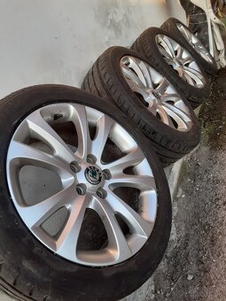 ALU disky Škoda Superb 5x112 r17 trifid - 10