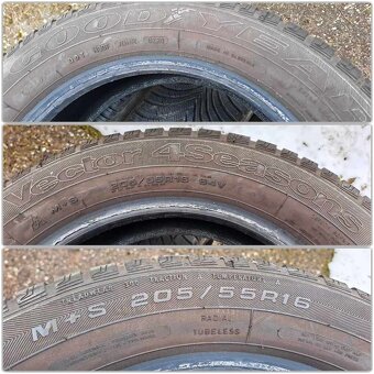 205/55 R16 Letné 6mm Goodyear - Michelin V-dezén aj Zimné - 10