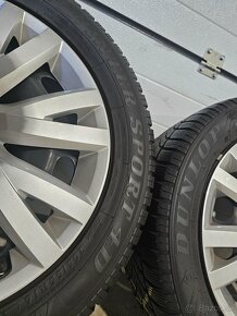 Zimná Sada Volkswagen 5x112+DUNLOP 205/55 R16 - 10