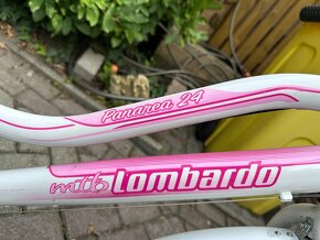 Predám dievčenský bicykel 24" značka Lombardo - 10