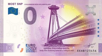 0 € / 0 euro souvenir bankovky 2024 - 10