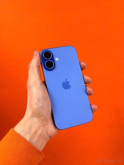 Apple iPhone 16 128gb - Ultramarine - TOP STAV - 10