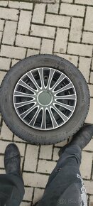 Predám 4kusi zimných kolies na skoda Fabia 185/65 R14 5x100 - 10