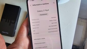 Samsung Galaxy Z Flip 4 modrý 128GB -aj vymením - 10