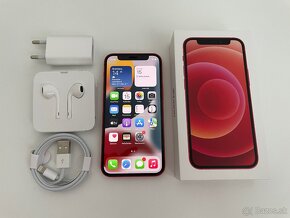 apple iphone 12 mini 64gb Red / Batéria 100% - 10