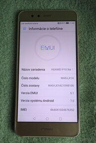 Predám dual SIM smartfon HUAWEI WAS LX P-10 - 10