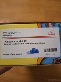 Jonap Kid zima modré v.22 - 10