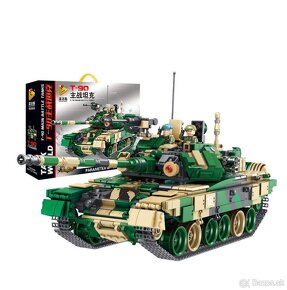 Tanky 2 + postavičky - typ lego - nové, nehran - 10