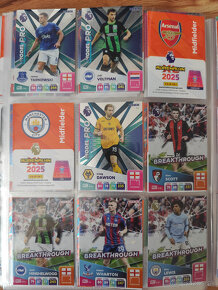 Futbalové kartičky Panini Premier League 2025 - 10