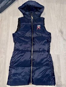 tommy hilfiger luxusna original bunda-vesta s visackami - 10