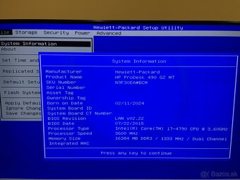 PREDÁM INOVOVANÝ  HP PRODESK 490 G2 PO GENERÁLNOM UPGRADE - 10