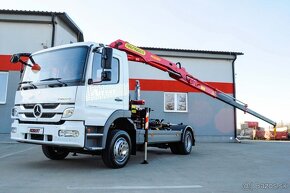 MERCEDES ATEGO 1218 HÁKOVÝ NOSIČ KONTAJNEROV HYDR. RUKA EU-5 - 10