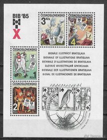 153937497.Prodám známky Československa - Bienale 1985 - 10