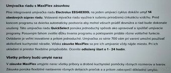 Predám novú zabalenú umývačku riadu Electrolux - 10