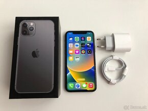 apple iphone 11 PRO MAX 256gb Space Grey / Batéria 100% - 10