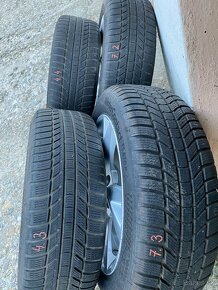 5x112 R17 original Škoda Octavia 4 LYRA + zimné pneu - 10