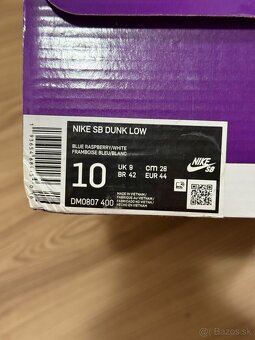 Nike SB dunks low blueraspberry - 10